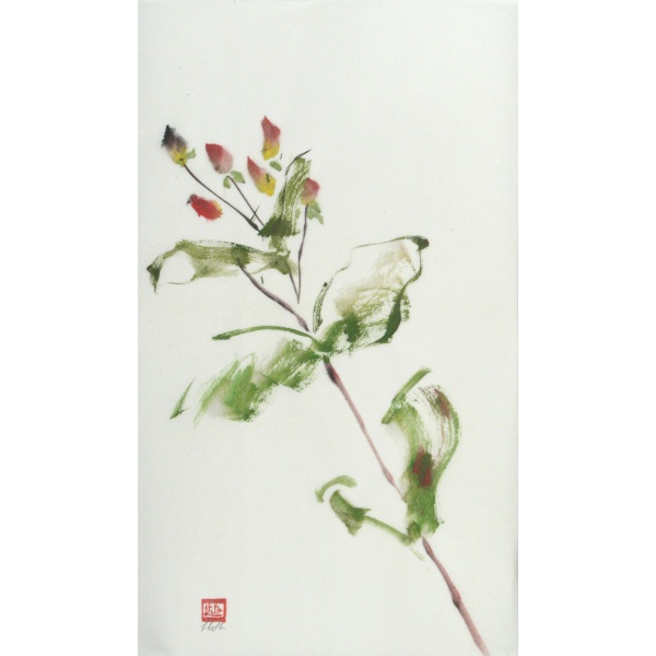 Gentle Thought Sumi-e